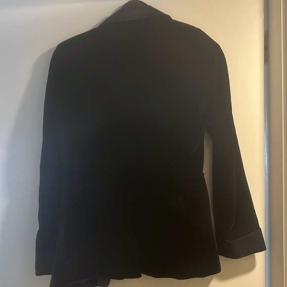 Velour Blazer Size Extra Small - Picture 4 of 5